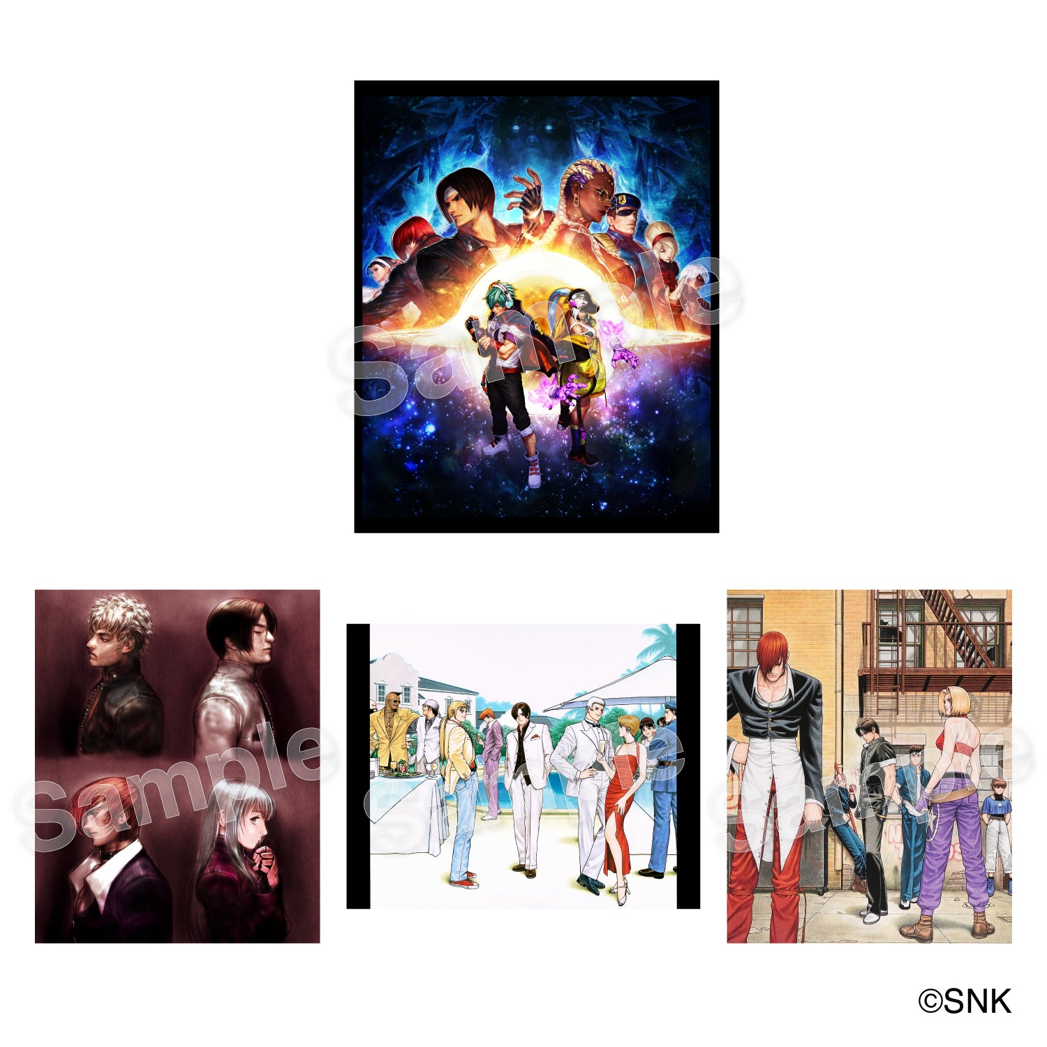 【 2次受注分 / 7月中旬以降お届け予定】【全4種】KOF キャンバスアートボード